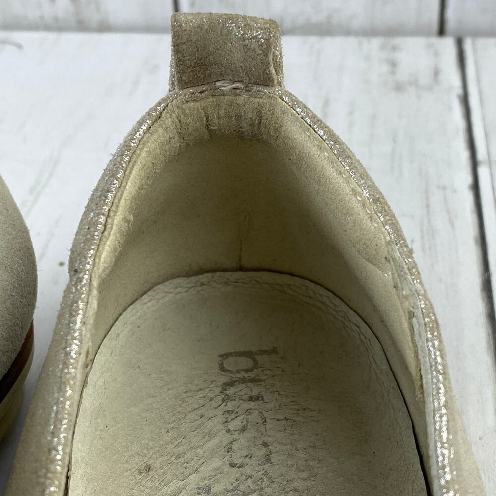 Bussola Metal Washed Vapor Cannes Canta Slip On Flats Size 7.5 EU 38 - Picture 13 of 16